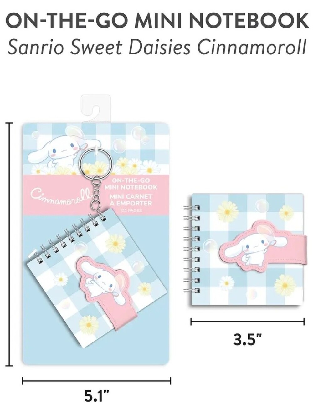Sanrio Cinnamoroll Mini Notebook